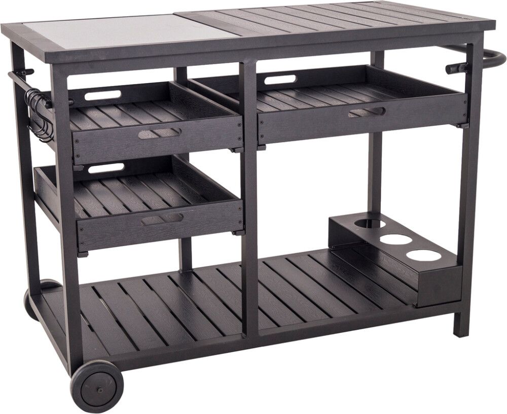 Tarjoilupöytä Noora musta