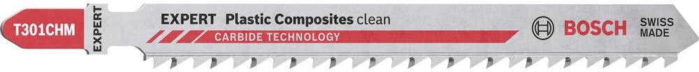 Pistosahanterä Bosch Expert Plastic Composites clean T301CHM 3 kpl