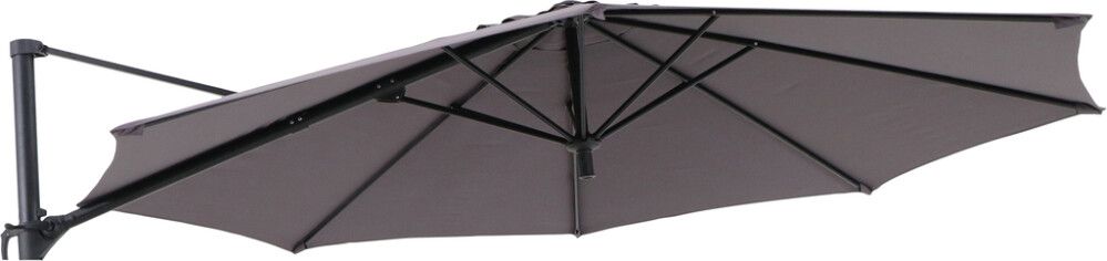 Päällinen Como aurinkovarjoon antrasiitti