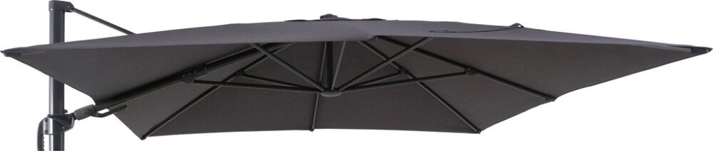 Päällinen Rooma aurinkovarjoon antrasiitti