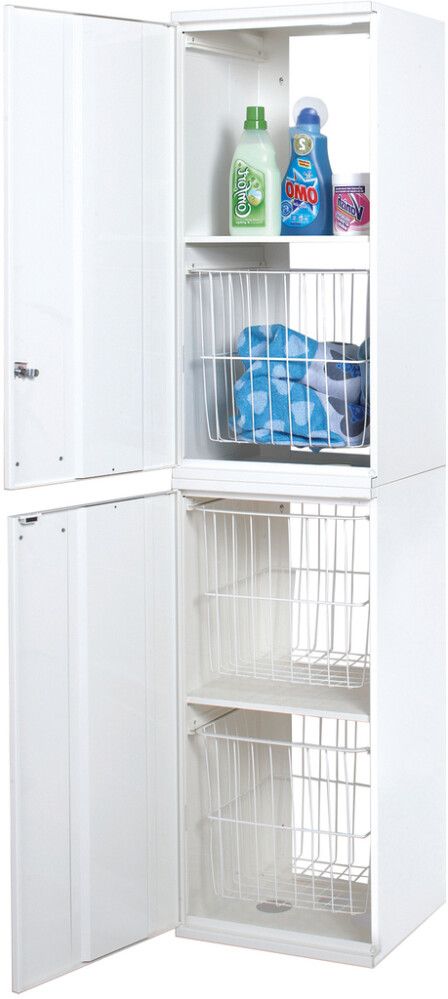 Pyykkikaappi Polaria PYK400 Alaosa Vasen