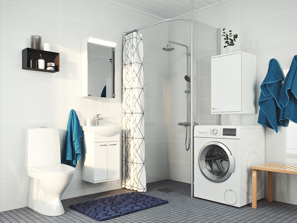 Pyykkikaappi Polaria PYK400/700 Ylä Vasen