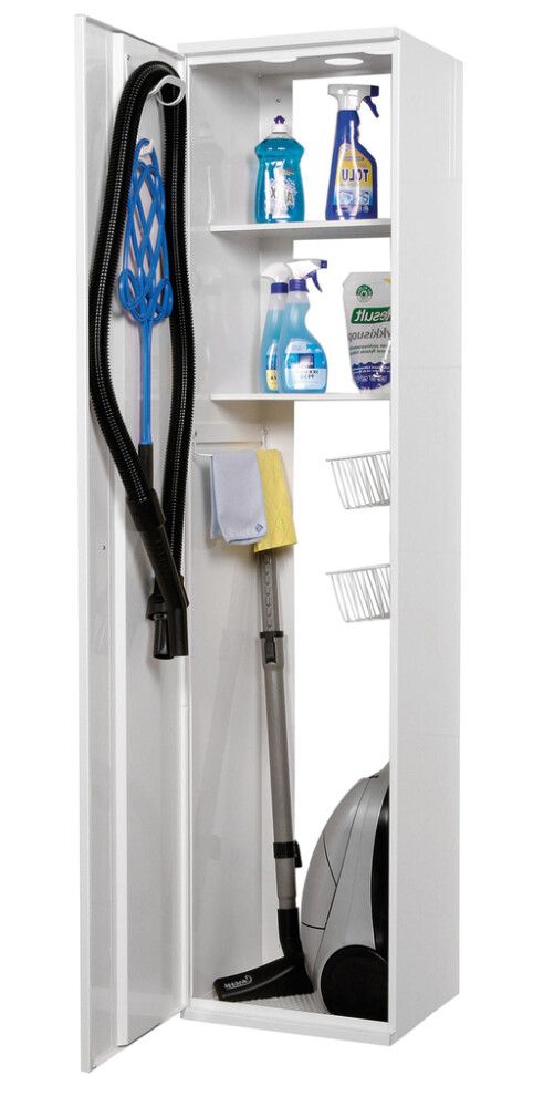 Siivouskaappi Polaria SIK400 Salpa Vasen