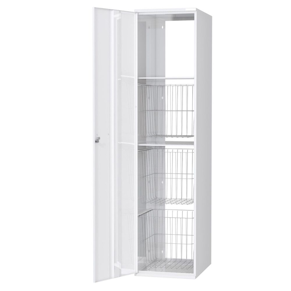 Pyykkikaappi Polaria PYK400/S530 Vasen 3 Koria