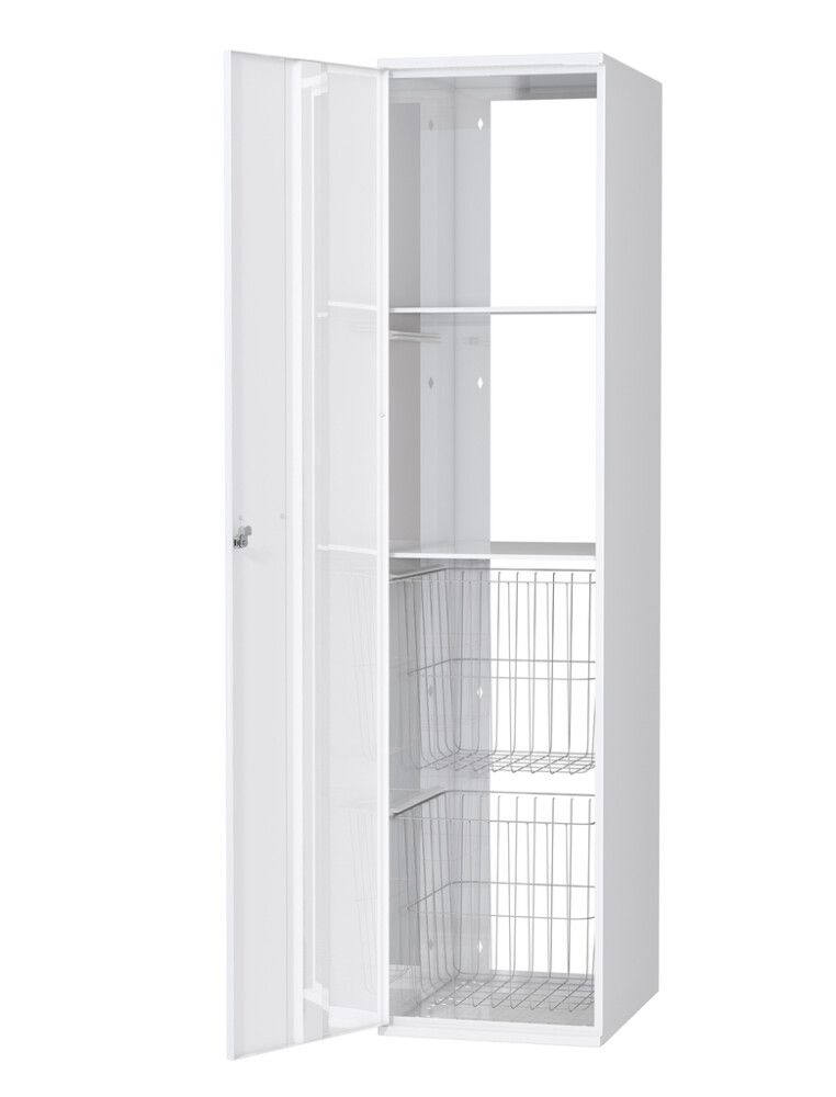 Pyykkikaappi Polaria PYK400/S530 Vasen 2 Koria