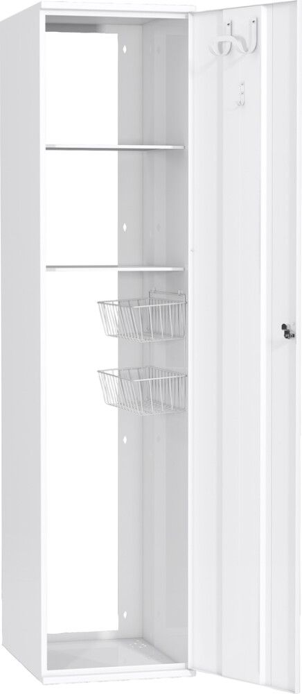 Siivouskaappi Polaria SIK400/S530 Sylinterilukko Oikea