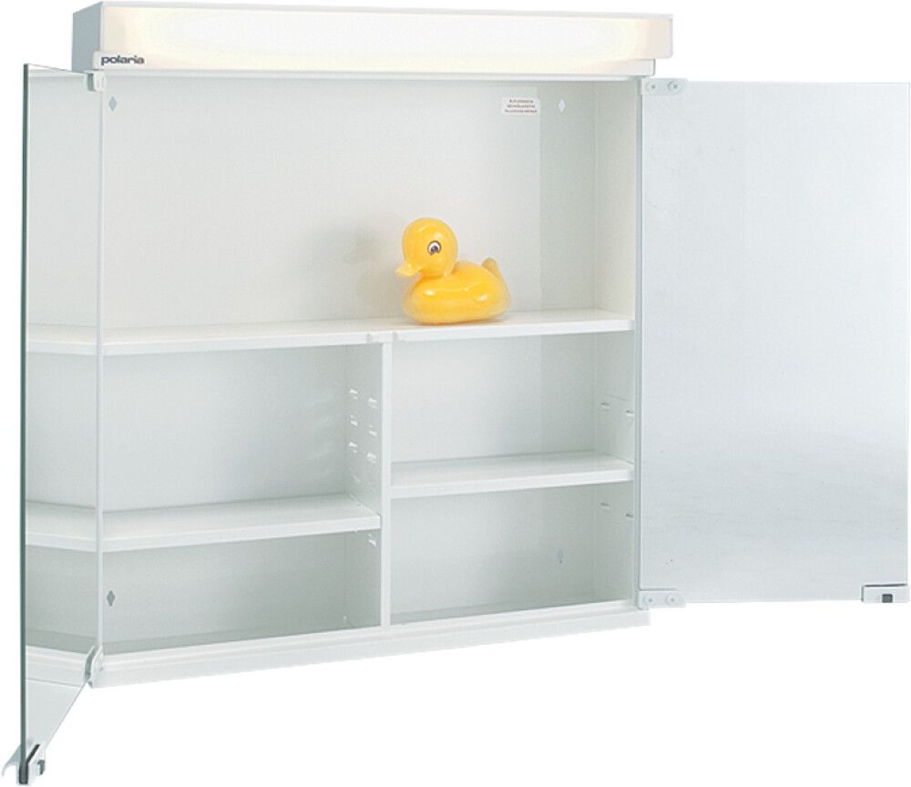 Peilikaappi Polaria VPK 550 LED Vikavirtasuojattu Pistorasia oikealla