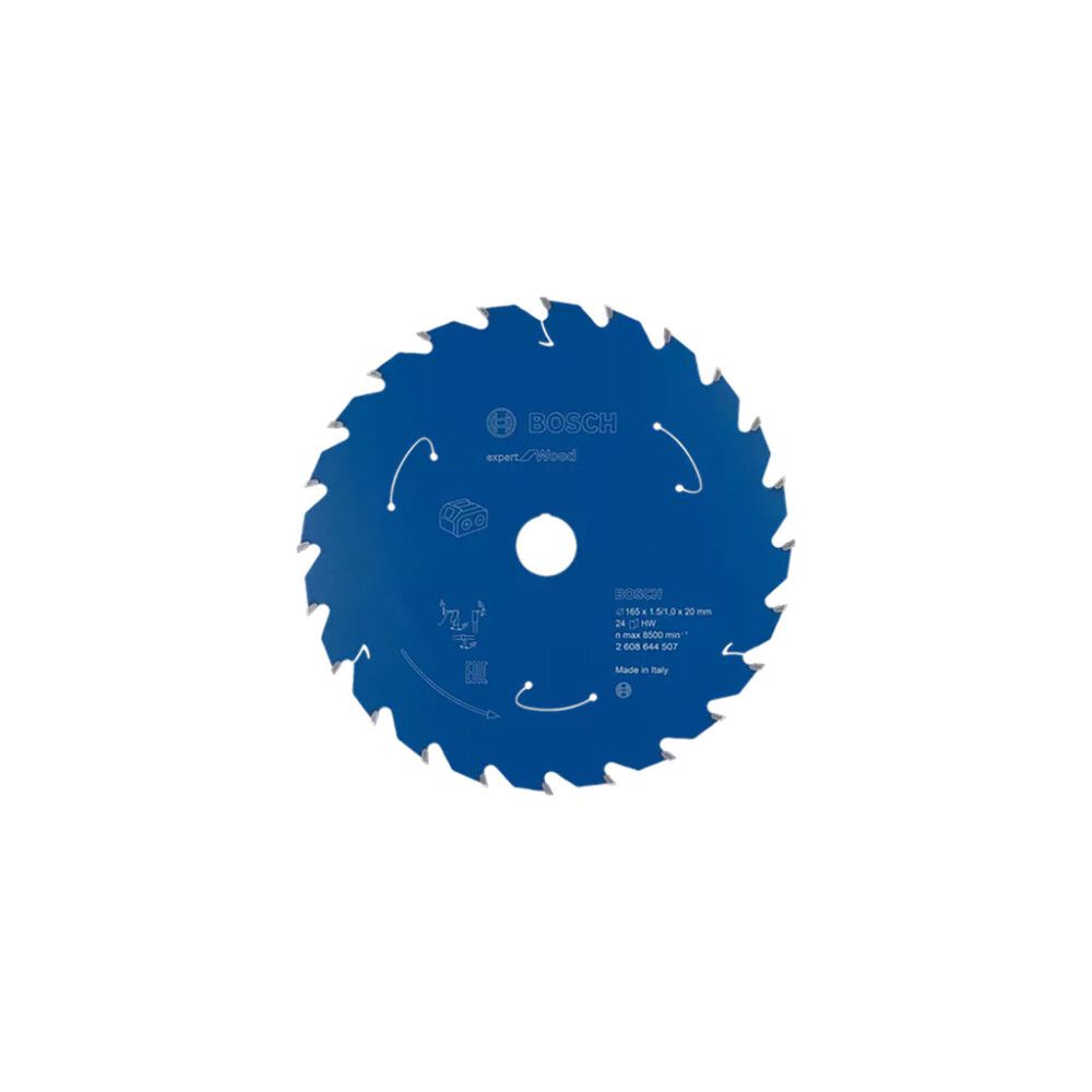 Pyörösahanterä Bosch Expert for Wood 165 x 20 24T