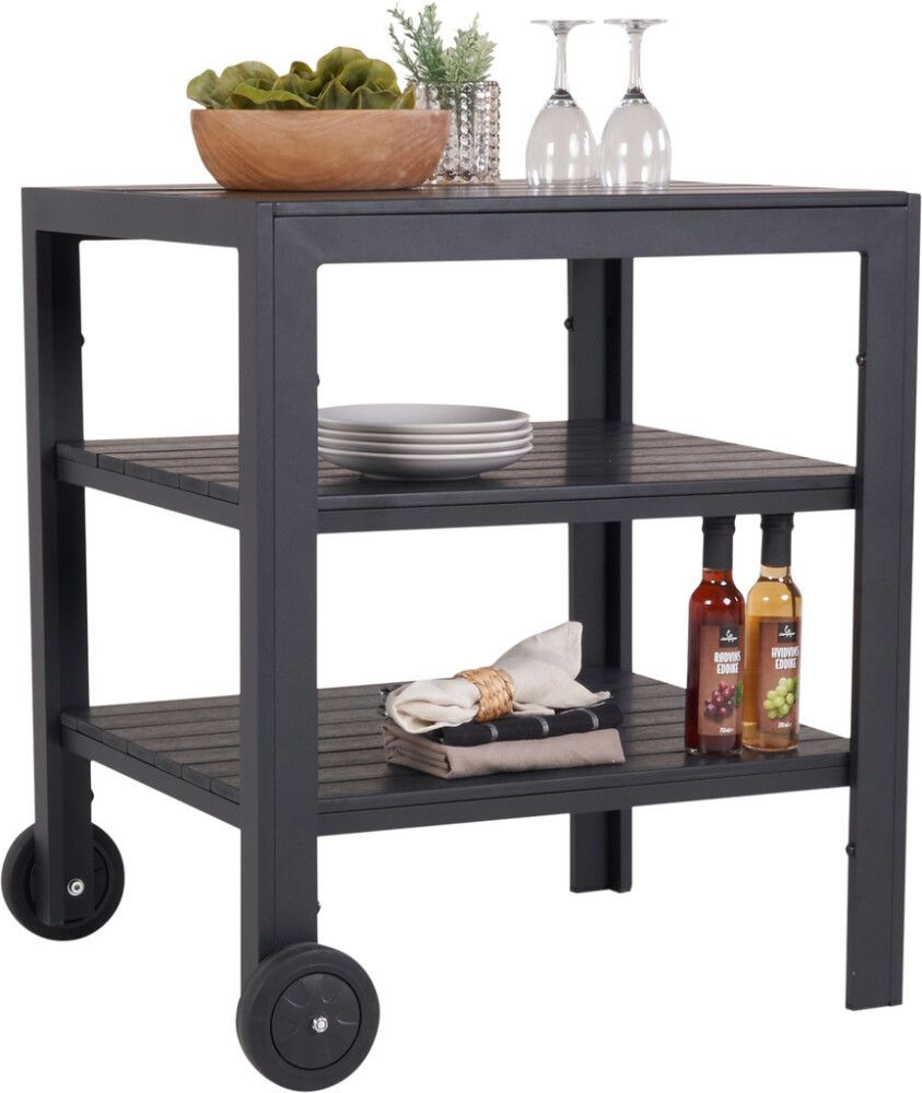 Apupöytä Sunfun Noora musta