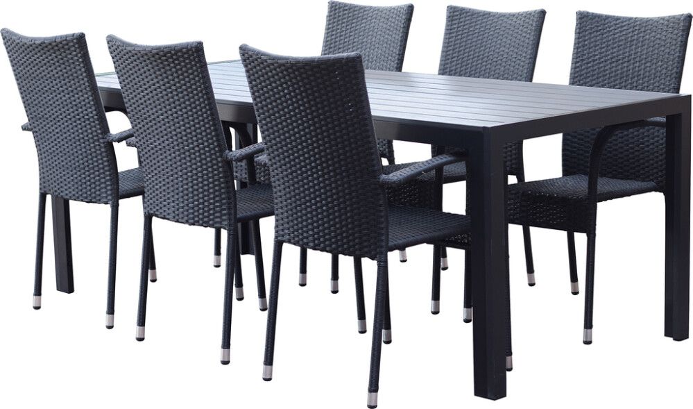 Tuoli Sunfun Anna musta