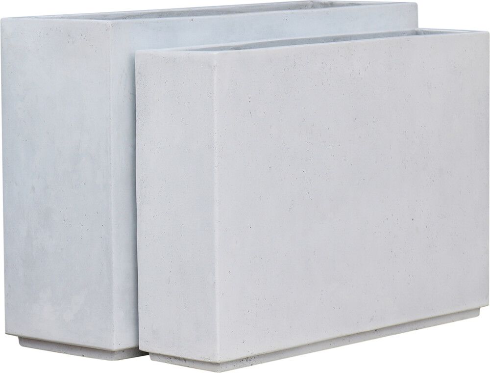 Ulkoruukku Anna 48,5 x 70 x 16 cm valkoinen