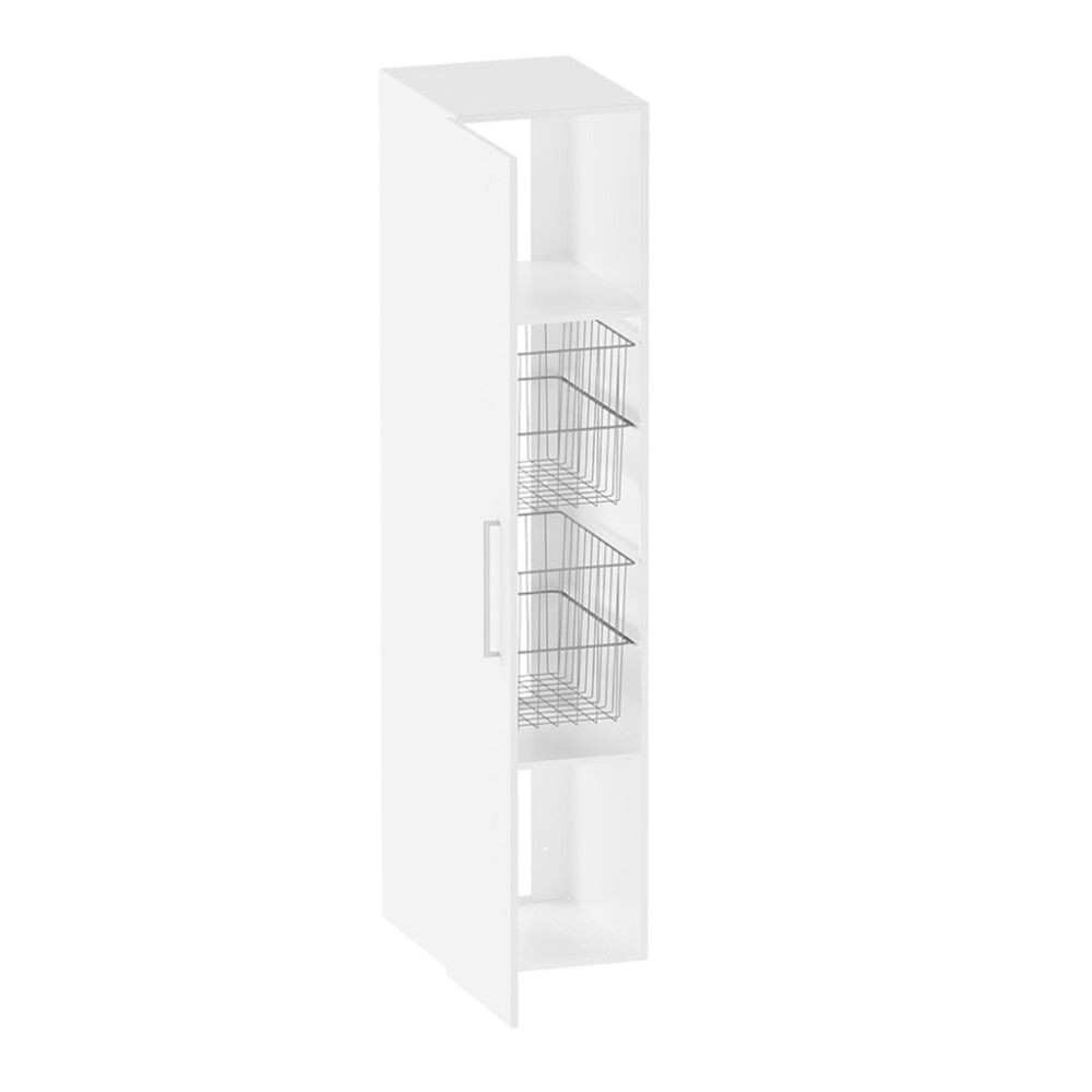 Pyykkikaappi Polaria Solo 400 x 400 Valkoinen