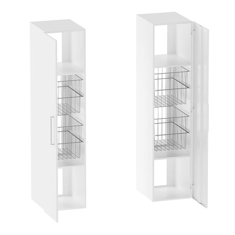 Pyykkikaappi Polaria Solo 400 x 400 Valkoinen