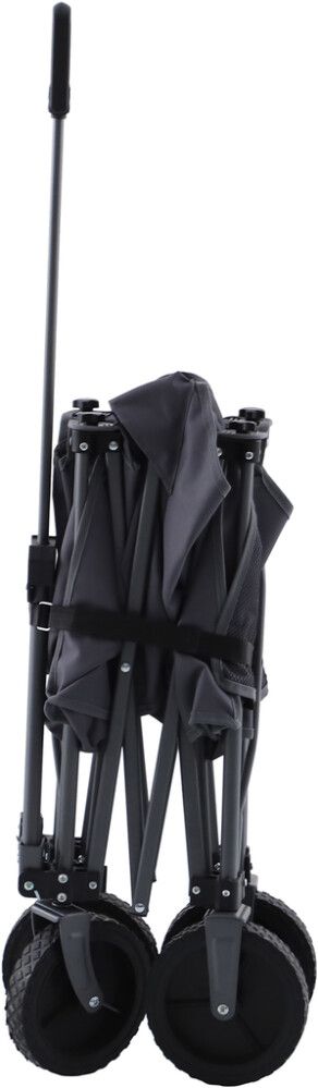 Puutarhakärry taittuva harmaa