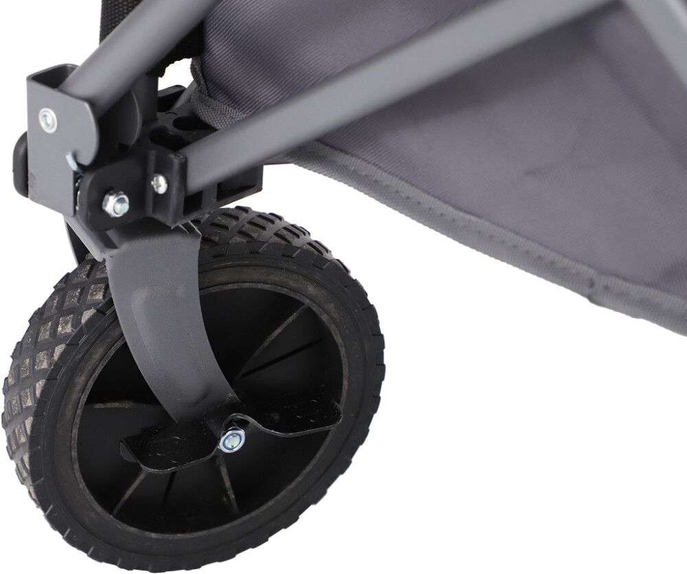 Puutarhakärry taittuva harmaa