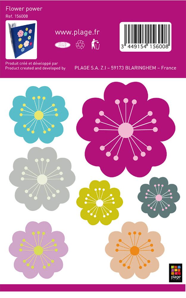 Sisustustarra XS 18,5 x 15 cm Kukkameri