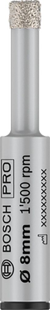 Timanttikuivaporanterä Bosch Pro Ceramic Dry 8 mm