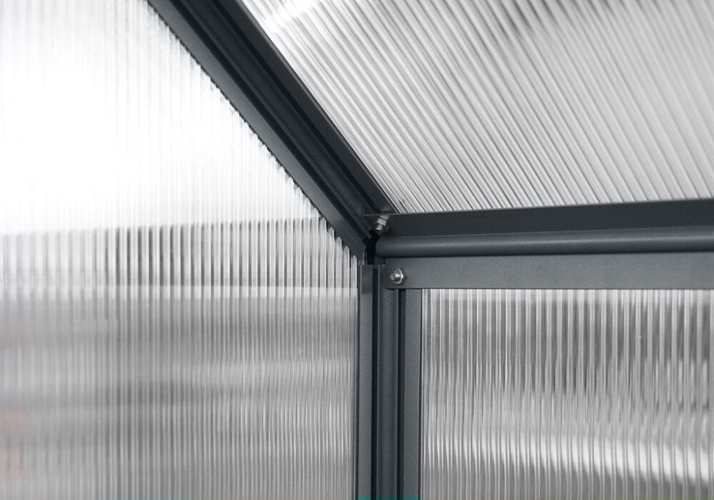 Kasvihuone Gardol Hobby 3,6 m² 190 x 190 x 207 cm