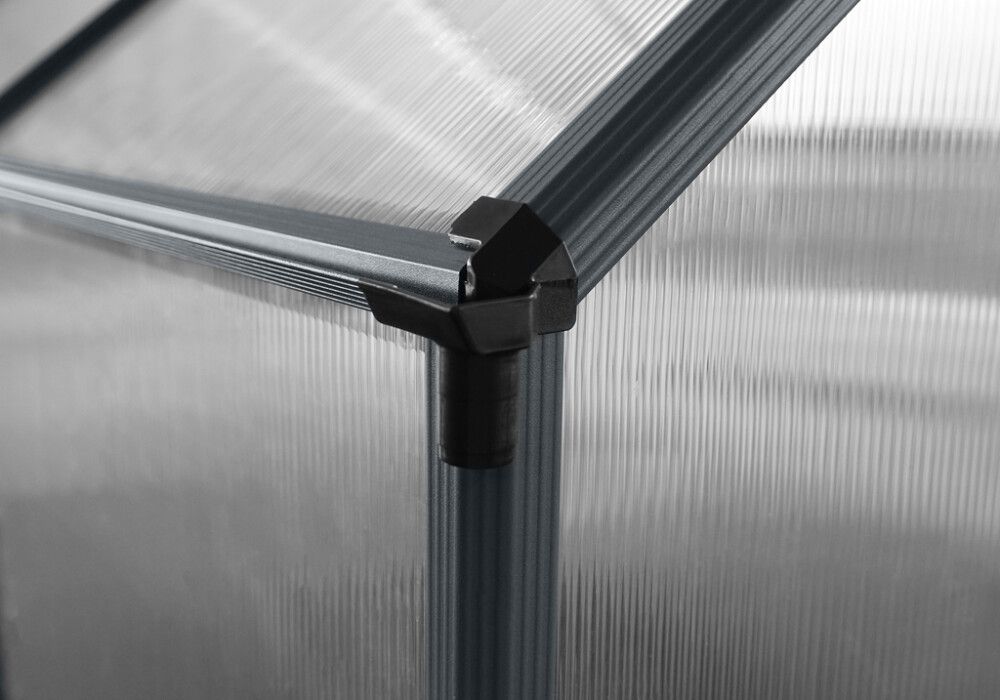 Kasvihuone Gardol Hobby 3,6 m² 190 x 190 x 207 cm