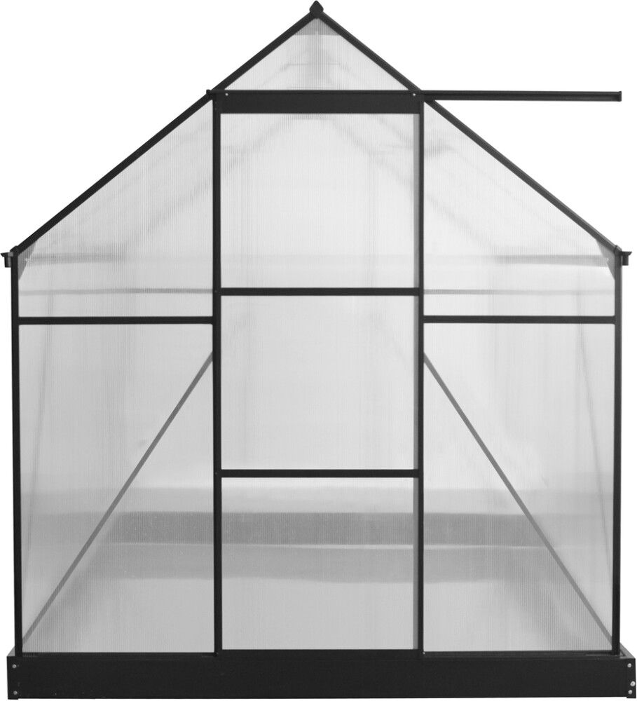 Kasvihuone Gardol Hobby 3,6 m² 190 x 190 x 207 cm