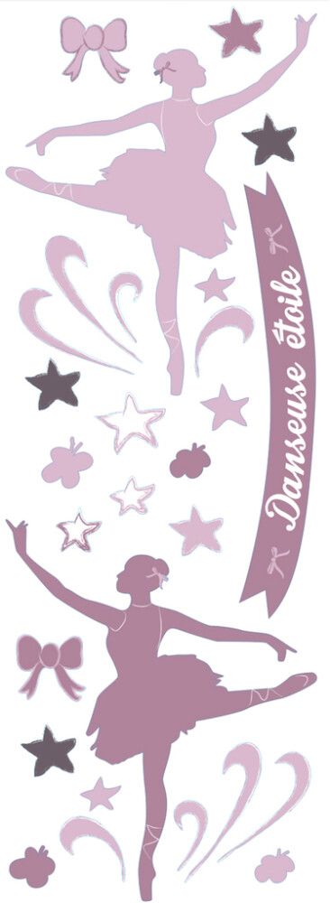 Julistetarra Plage Tanssiva tyttö