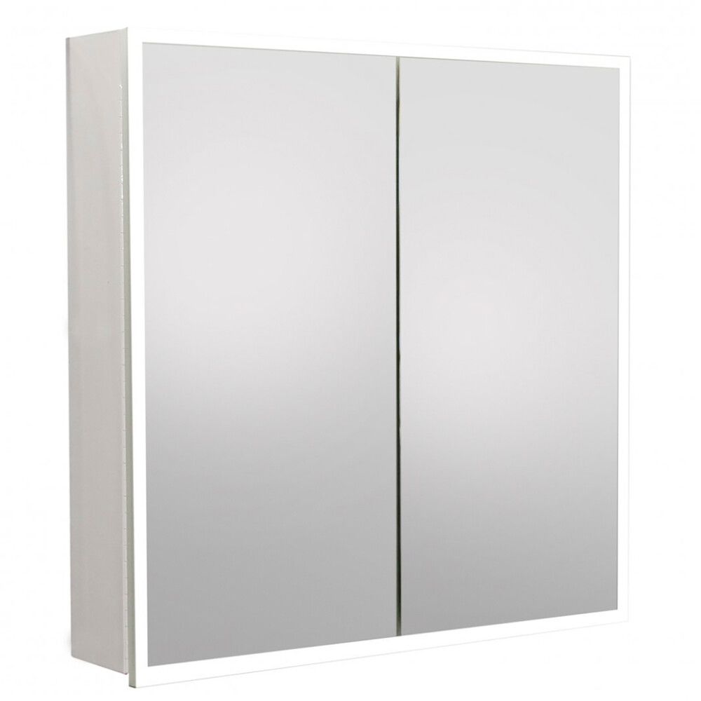 Peilikaappi Parma LED VVS Valkoinen 60 x 60 cm