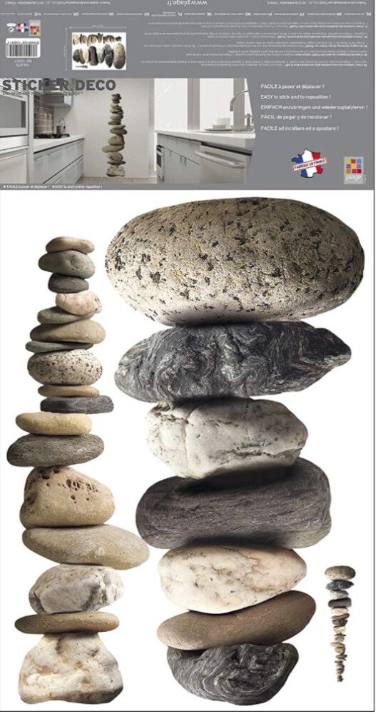 Julistetarra Plage Kivet 48 x 68 cm