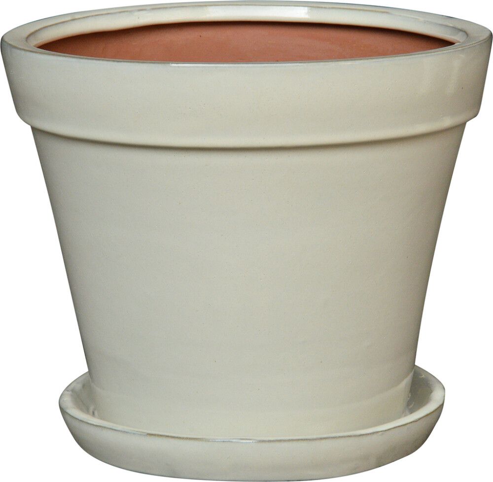 Ulkoruukku Kaisa 30 x 35 cm valkoinen