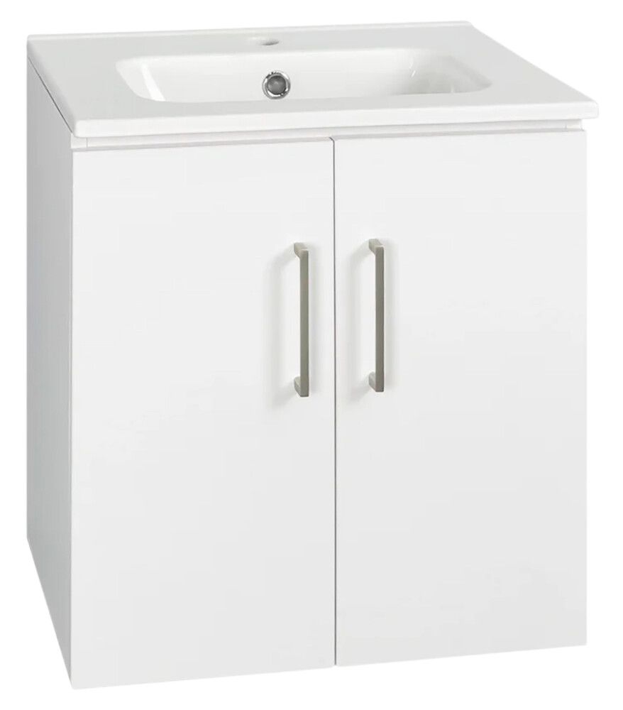 Allaskaappi Tammiholma Viilu valkoinen 50 cm