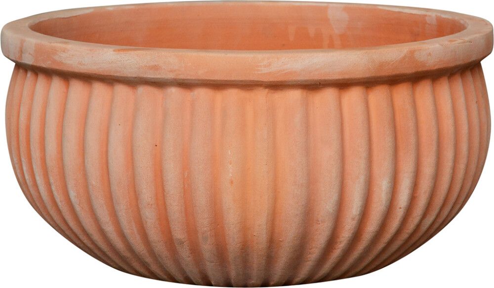 Ulkoruukku Malla 21 x 44 cm terracotta natural