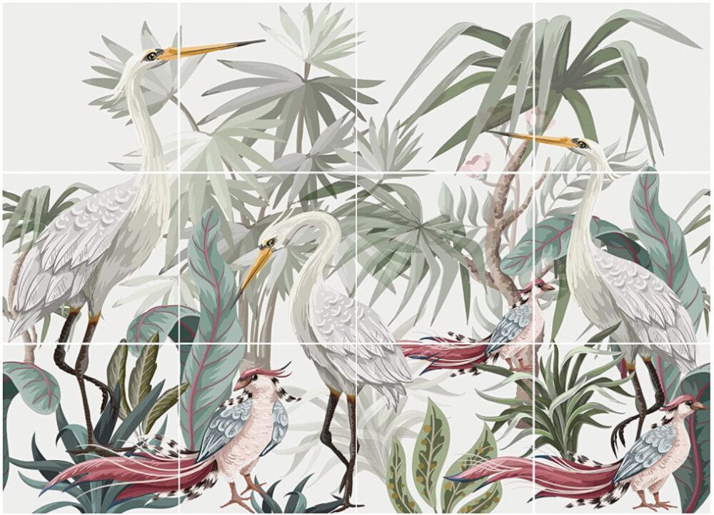 Laattatarra Plage Mosaic Oltedal 45 x 60 cm