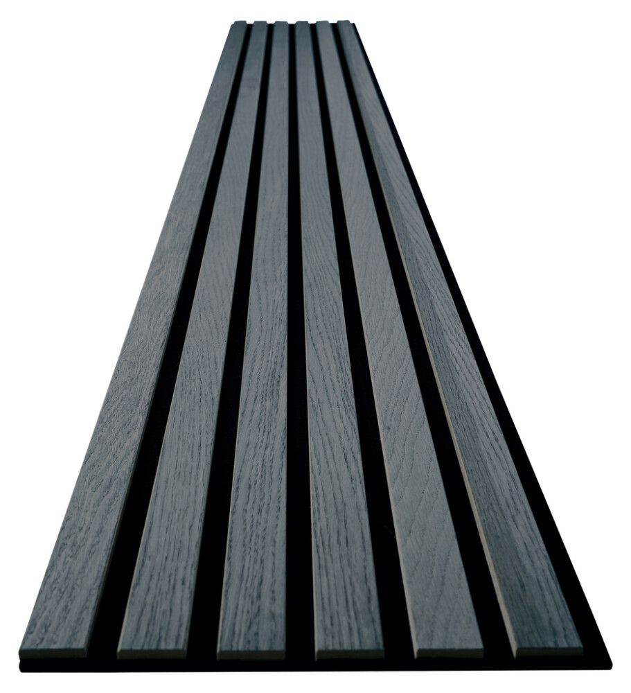 Seinäpaneeli b!design Wall Smart Plus harmaa tammi 6,1 x 300 x 2500 mm