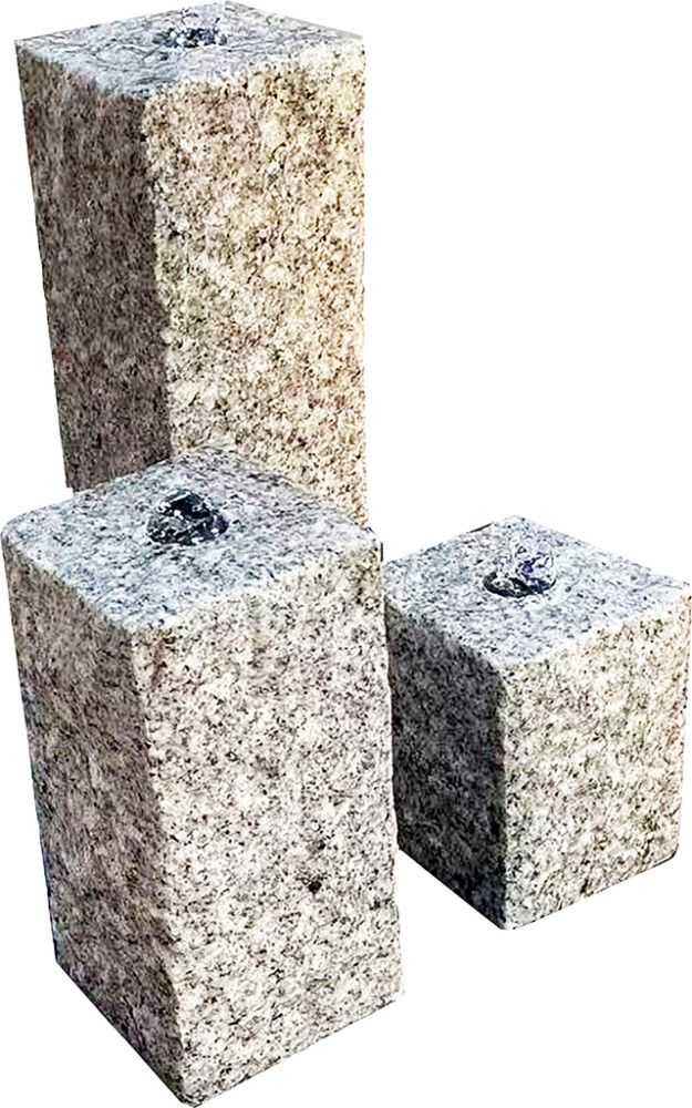 Suihkulähde 3 pylvästä