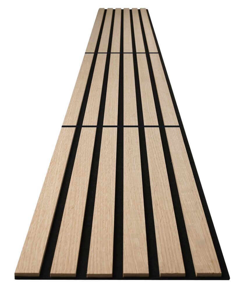 Akustiikkapaneeli Compact vaalea tammi 10,3 x 305 x 2440 mm