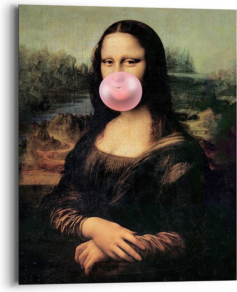 Sisustustaulu Reinders Mona Lisa Bubblegum 40 x 50 cm