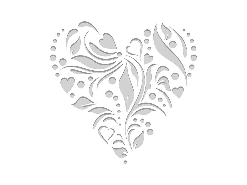 Sapluuna Coeurs 60 x 70 cm