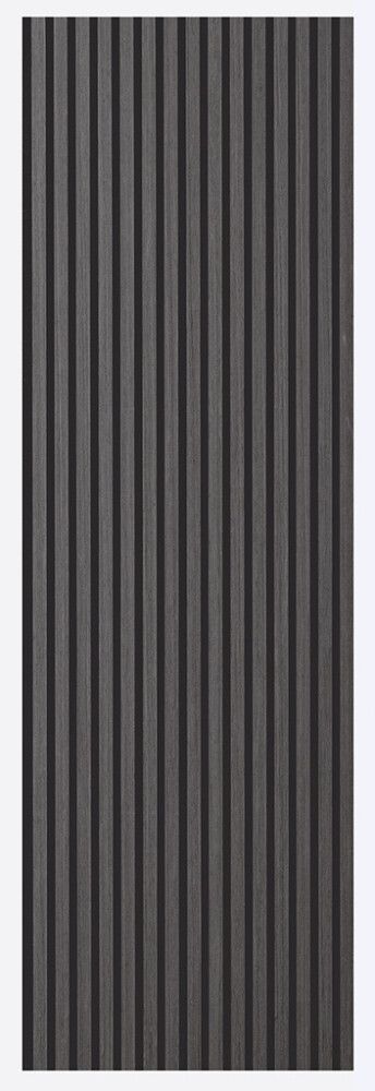 Akustiikkapaneeli Sonido Element musta tammi 18 x 560 x 2440 mm