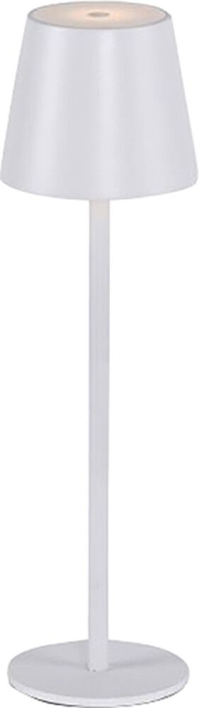 Pöytävalaisin Leuchten Direkt Euria valkoinen Valkoinen