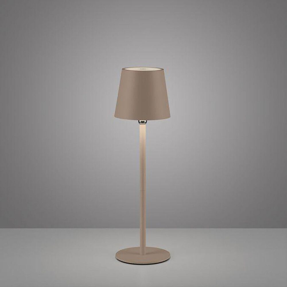 Pöytävalaisin Just Light Boteria IP54 valkoinen Hiekka