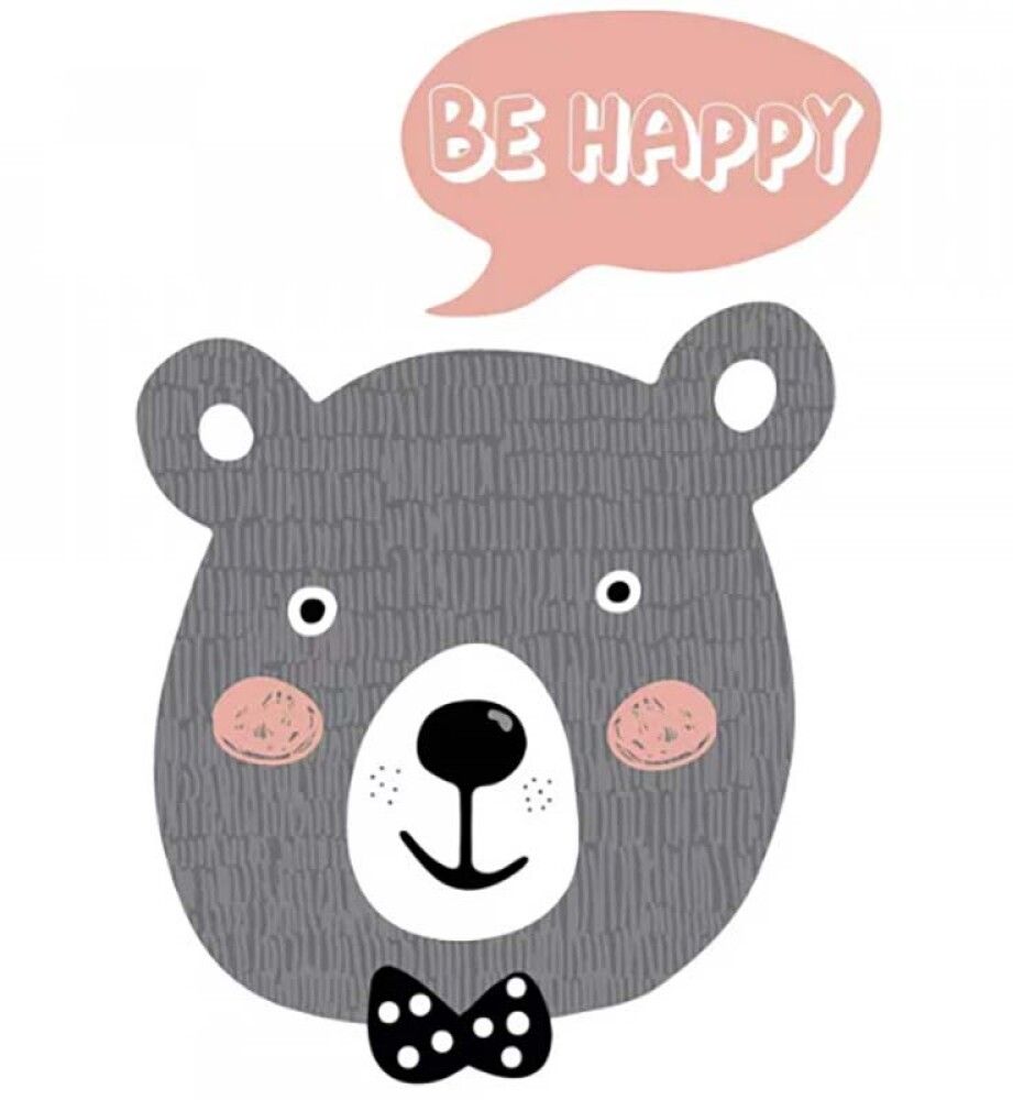 Julistetarra Be Happy 48 x 68 cm