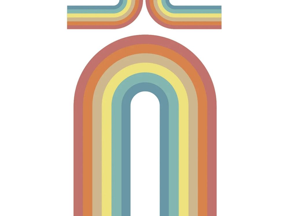 Julistetarra Rainbow 48 x 68 cm