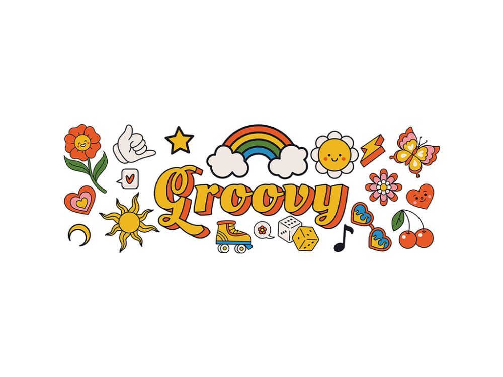 Sisustustarra Groovy 24 x 68 cm