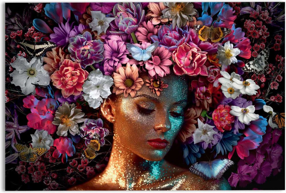 Sisustustaulu Reinders Metallic Spring 78 x 116 cm