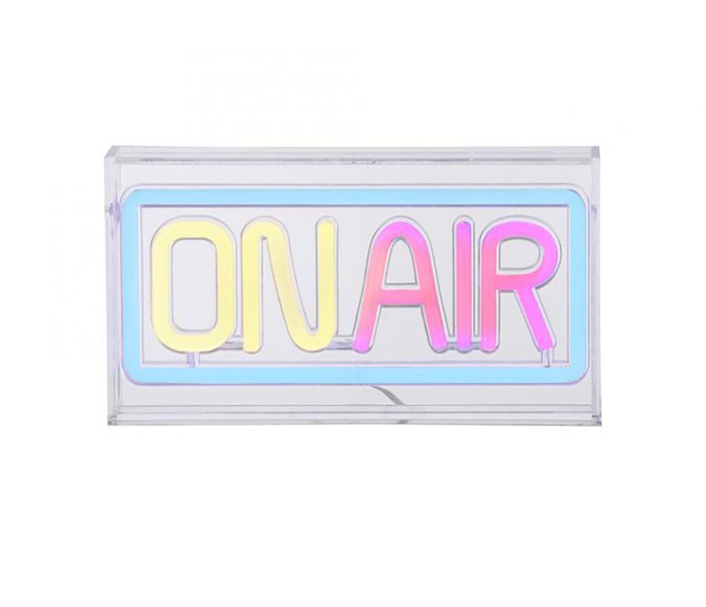 Neon-kyltti Just Light On air