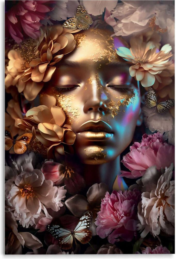 Sisustustaulu Reinders Golden Dream 78 x 116 cm