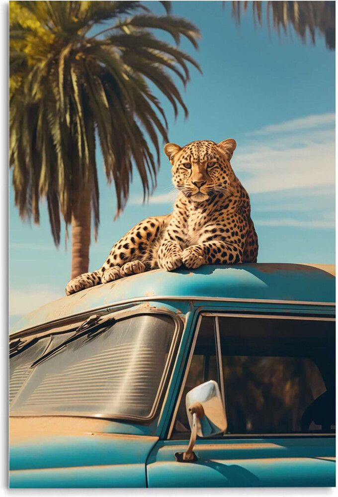 Sisustustaulu Reinders Tiger Rooftop 78 x 116 cm