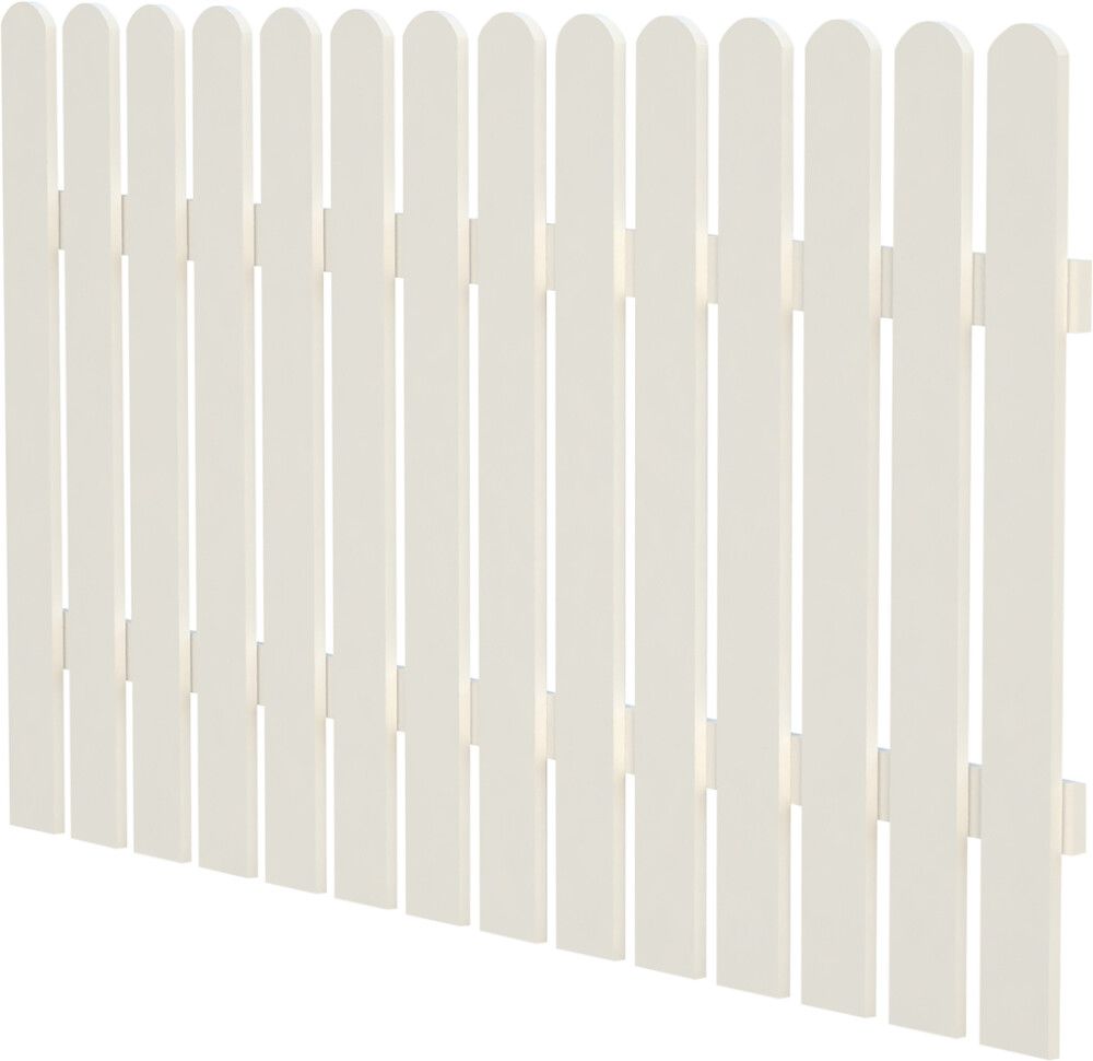 Aitaelementti Kelda 180 x 100 cm valkoinen