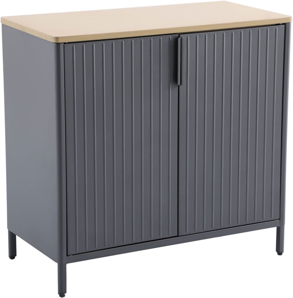 Kaappi Solo 90 x 46 x 85 cm harmaa