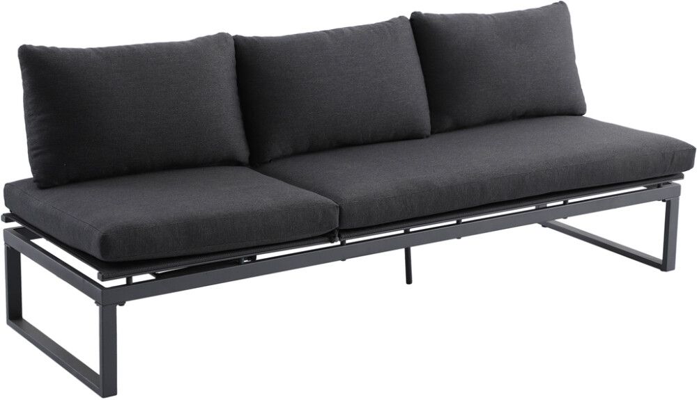 Sohva Sunfun Maja 3-istuttava musta