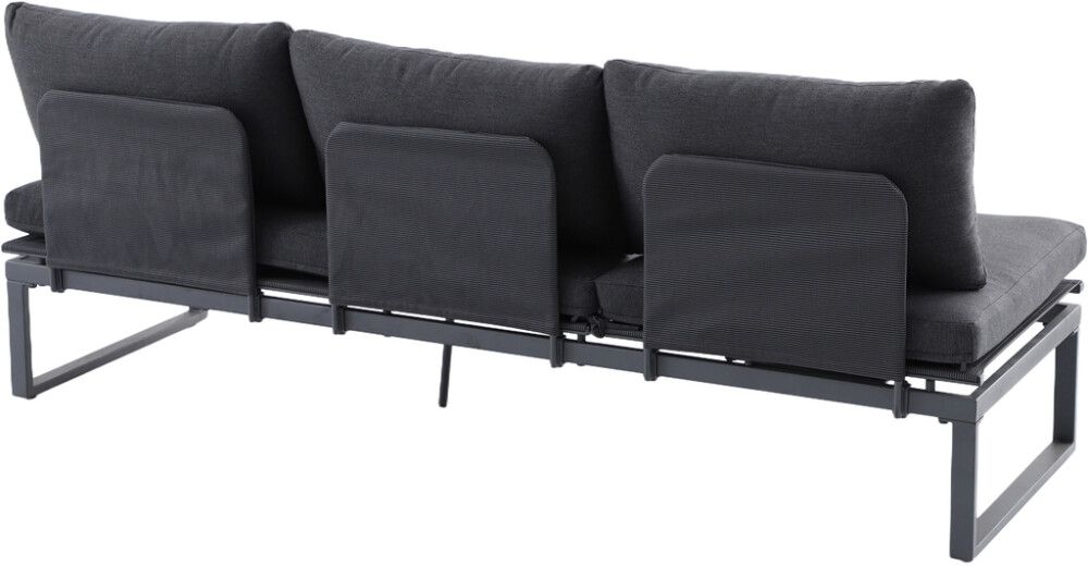 Sohva Sunfun Maja 3-istuttava musta